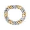Sydney Evan 14K Yellow Gold, White Gold & Pavé Diamond Alternating Link Bracelet -Sydney Evan Online Shop unnamed file 1018