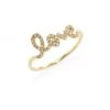 Sydney Evan Love Diamond & 14K Yellow Gold Ring