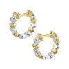 Sydney Evan 14K Two-Tone Gold & Diamond Heart Huggie Hoop Earrings -Sydney Evan Online Shop unnamed file 1029