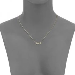 Sydney Evan Small Love Diamond & 14K Yellow Gold Pendant Necklace -Sydney Evan Online Shop unnamed file 1063