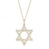 Sydney Evan 14K Yellow Gold & Diamond Star Of David Pendant Necklace