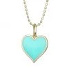 Sydney Evan 14K Gold Beaded Heart Pendant Necklace -Sydney Evan Online Shop unnamed file 1087