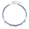 Sydney Evan 14K White Gold, Diamond & Sapphire Evil Eye Beaded Choker