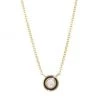Sydney Evan Diamond, Enamel & 14K Yellow Gold Single Stone Pendant Necklace -Sydney Evan Online Shop unnamed file 1112