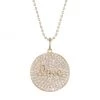 Sydney Evan 14K Yellow Gold & Pavé Diamond Love Script Charm Necklace