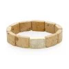 Sydney Evan 14K Yellow Gold, Riverstone & Diamond Pavé Spacer Stretch Bracelet -Sydney Evan Online Shop unnamed file 1151