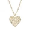 Sydney Evan 14K Yellow Gold Nugget Heart Pendant Necklace -Sydney Evan Online Shop unnamed file 144
