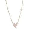 Sydney Evan 14K Yellow Gold, Diamond & Enamel Mini Heart Pendant Necklace -Sydney Evan Online Shop unnamed file 182