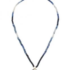 Sydney Evan 14K Yellow Gold, Sapphire & Diamond Multi-Charm Necklace