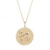 Sydney Evan 14K Yellow Gold & Diamond Large Pisces Medallion Pendant Necklace -Sydney Evan Online Shop unnamed file 208