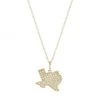 Sydney Evan 14K Yellow Gold & Diamond Texas Pendant Necklace