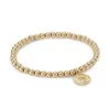 Sydney Evan 14K Yellow Gold & Diamond Virgo Medallion Bracelet