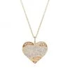 Sydney Evan Tri-Tone 14K Yellow Gold, 14K White Gold, 14K Rose Gold & Diamond Heart Charm Necklace -Sydney Evan Online Shop unnamed file 305