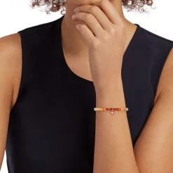 Sydney Evan 14K Yellow Gold & Multi-Stone Heart Charm Bracelet -Sydney Evan Online Shop unnamed file 325