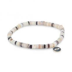 Sydney Evan 14K Yellow Gold, White Diamond & Opal Evil Eye Charm Bracelet