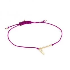 Sydney Evan Pure Love Script On Raspberry Cord