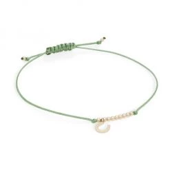 Sydney Evan 14K Gold Horseshoe Tennis Bracelet