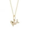 Sydney Evan 14K Yellow Gold & Diamond Shark Pendant Necklace -Sydney Evan Online Shop unnamed file 434