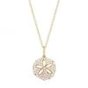 Sydney Evan 14K Yellow Gold & Diamond Sand-Dollar Pendant Necklace