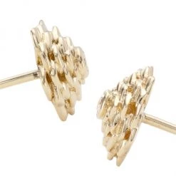 Sydney Evan 14K Yellow Gold & Diamond Camellia Stud Earrings -Sydney Evan Online Shop unnamed file 485