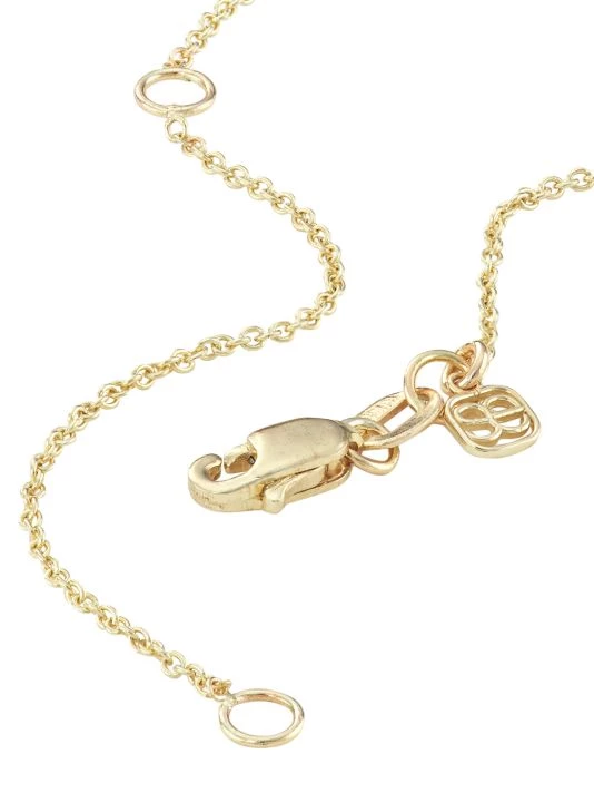 Sydney Evan 14K Yellow Gold & Diamond Small Magnolia Pendant Necklace 5 Sydney Evan 14K Yellow Gold & Diamond Small Magnolia Pendant Necklace - Image 3