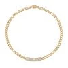 Sydney Evan Luck Icons 14K Yellow Gold & Diamond Bar Necklace