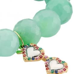 Sydney Evan Whimsical 14K Yellow Gold, Diamonds & Chrysoprase Bracelet 9 Sydney Evan Whimsical 14K Yellow Gold, Diamonds & Chrysoprase Bracelet -Sydney Evan Online Shop unnamed file 515