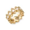 Sydney Evan 14K Yellow Gold & Diamond Large Evil-Eye Eternity Band
