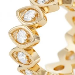 Sydney Evan 14K Yellow Gold & Diamond Large Evil-Eye Eternity Band -Sydney Evan Online Shop unnamed file 527