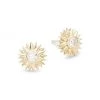 Sydney Evan 14K Yellow Gold & Diamond Sunflower Stud Earrings -Sydney Evan Online Shop unnamed file 579