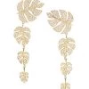 Sydney Evan 14K Yellow Gold & Diamond Monstera Leaf Drop Earrings -Sydney Evan Online Shop unnamed file 586