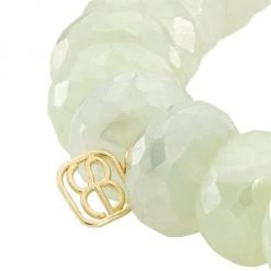 Sydney Evan 14K Yellow Gold, Mystic Prehnite, & Diamond Stretch Bracelet -Sydney Evan Online Shop unnamed file 612