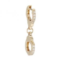 Sydney Evan 14K Gold & Diamond Handcuff Earring