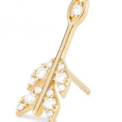 Sydney Evan 14K Yellow Gold & Diamond Evil-Eye Arrow Stud Earrings -Sydney Evan Online Shop unnamed file 622