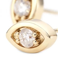Sydney Evan 14K Yellow Gold & Diamond Large Evil-Eye Stud Earrings -Sydney Evan Online Shop unnamed file 630