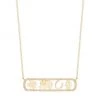 Sydney Evan 14K Yellow Gold & Diamond Icon Bar Necklace