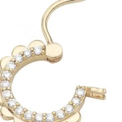 Sydney Evan 14K Yellow Gold & Diamond Scalloped Huggie Hoop Earrings 8 Sydney Evan 14K Yellow Gold & Diamond Scalloped Huggie Hoop Earrings -Sydney Evan Online Shop unnamed file 657