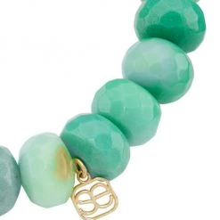 Sydney Evan Icon 14K Yellow Gold, Diamonds & Green Opa Bracelet -Sydney Evan Online Shop unnamed file 679