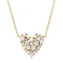 Sydney Evan Cocktail Small 14K Yellow Gold & Diamond Pendant Necklace
