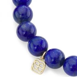 Sydney Evan 14K Yellow Gold, Lapis Lazuli, & Diamond Bee Coin Charm Bracelet -Sydney Evan Online Shop unnamed file 705