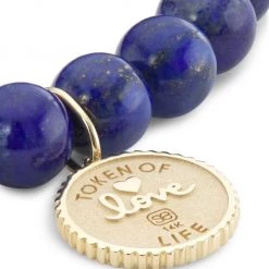 Sydney Evan 14K Yellow Gold, Lapis Lazuli, & Diamond Bee Coin Charm Bracelet -Sydney Evan Online Shop unnamed file 706