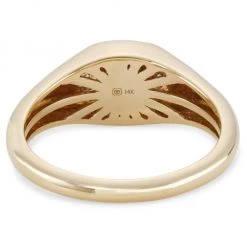 Sydney Evan 14K Yellow Gold & Diamond Evil-Eye Signet Ring -Sydney Evan Online Shop unnamed file 725