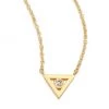Sydney Evan Bezel Triangle Diamond & 14K Yellow Gold Pendant Necklace -Sydney Evan Online Shop unnamed file 727