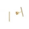 Sydney Evan 14K Yellow Gold & Diamond Micropavé Medium Bar Single Stud Earring -Sydney Evan Online Shop unnamed file 729