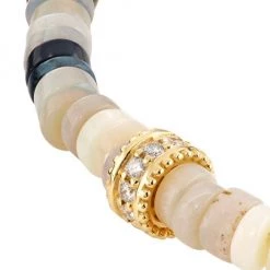 Sydney Evan 14K Yellow Gold, Australian Opal Heishi Bead, & Diamond Choker 9 Sydney Evan 14K Yellow Gold, Australian Opal Heishi Bead, & Diamond Choker -Sydney Evan Online Shop unnamed file 769