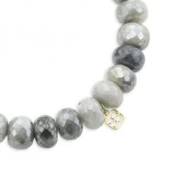 Sydney Evan 14K Yellow Gold, Silverite & Sapphire Groovy Eye Charm Bracelet -Sydney Evan Online Shop unnamed file 78