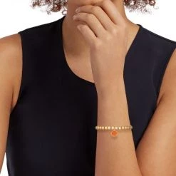 Sydney Evan 14K Yellow Gold & Enamel Happy Face Charm Bracelet -Sydney Evan Online Shop unnamed file 80