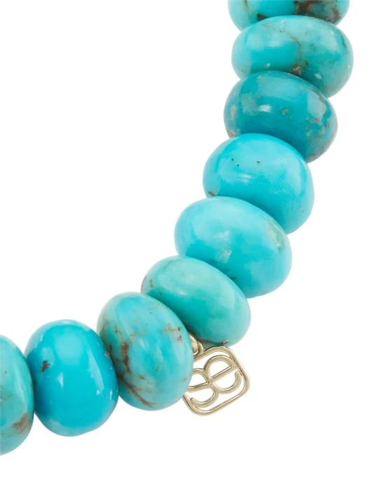 Sydney Evan Pure 14K Yellow Gold & Turquoise Nugget Heart Charm Bracelet 5 Sydney Evan Pure 14K Yellow Gold & Turquoise Nugget Heart Charm Bracelet - Image 3