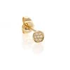 Sydney Evan Diamond & 14K Yellow Gold Tiny Disc Single Stud Earring