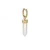 Sydney Evan 14K Yellow Gold, Moonstone & Diamond Marquis Eye Stone Point Charm Single Huggie Hoop Earring 2 Sydney Evan 14K Yellow Gold, Moonstone & Diamond Marquis Eye Stone Point Charm Single Huggie Hoop Earring -Sydney Evan Online Shop unnamed file 868
